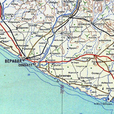 Soviet Genshtab - f42-4 - India