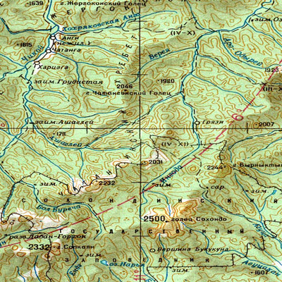 Soviet Genshtab - m49 Map by Avenza Systems Inc. | Avenza Maps