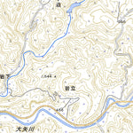 493100 大平 （おおひら Ohira）, 地形図