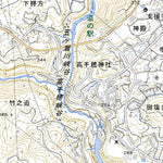 493102 三田井 （みたい Mitai）, 地形図