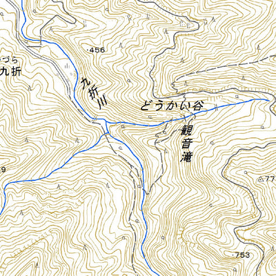 493123 小原 （おはる Oharu）, 地形図