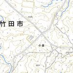 493142 久住 （くじゅう Kuju）, 地形図