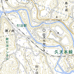 493161 豊後中村 （ぶんごなかむら Bungonakamura）, 地形図