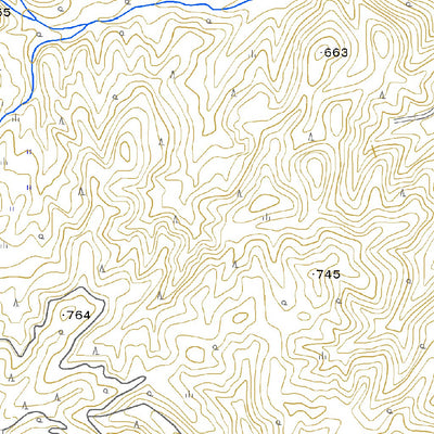 493162 湯平 （ゆのひら Yunohira）, 地形図