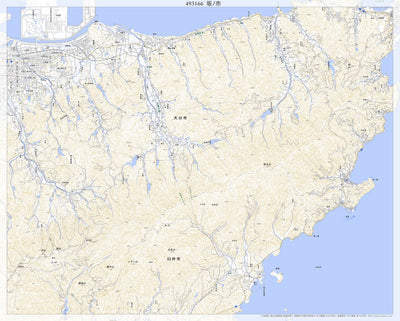 493166 坂ﾉ市 （さかのいち Sakanoichi）, 地形図