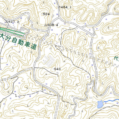 493170 天ヶ瀬 （あまがせ Amagase）, 地形図