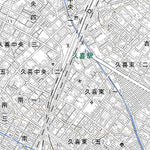 543905 久喜 （くき Kuki）, 地形図