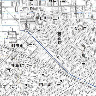 543913 熊谷 （くまがや Kumagaya）, 地形図
