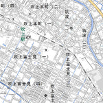 543913 熊谷 （くまがや Kumagaya）, 地形図