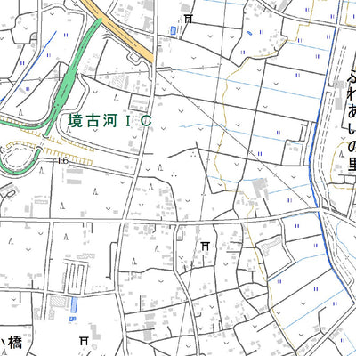 543916 下総境 （しもうささかい Shimosasakai）, 地形図