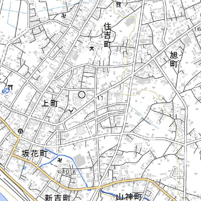 543916 下総境 （しもうささかい Shimosasakai）, 地形図