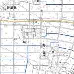 543922 深谷 （ふかや Fukaya）, 地形図
