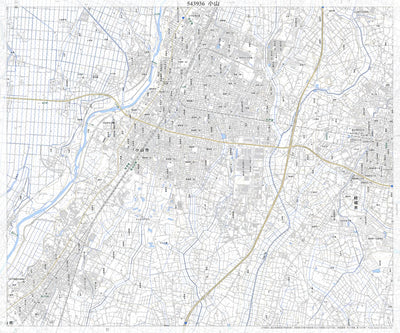 543936 小山 （おやま Oyama）, 地形図