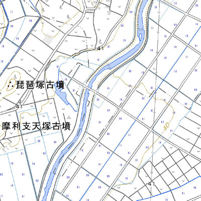 543946 小金井 （こがねい Koganei）, 地形図