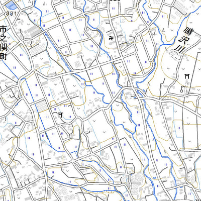 543951 鼻毛石 （はなげいし Hanageishi）, 地形図