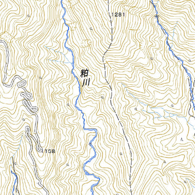 543961 赤城山 （あかぎさん Akagisan）, 地形図
