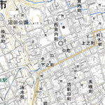 543970 沼田 （ぬまた Numata）, 地形図
