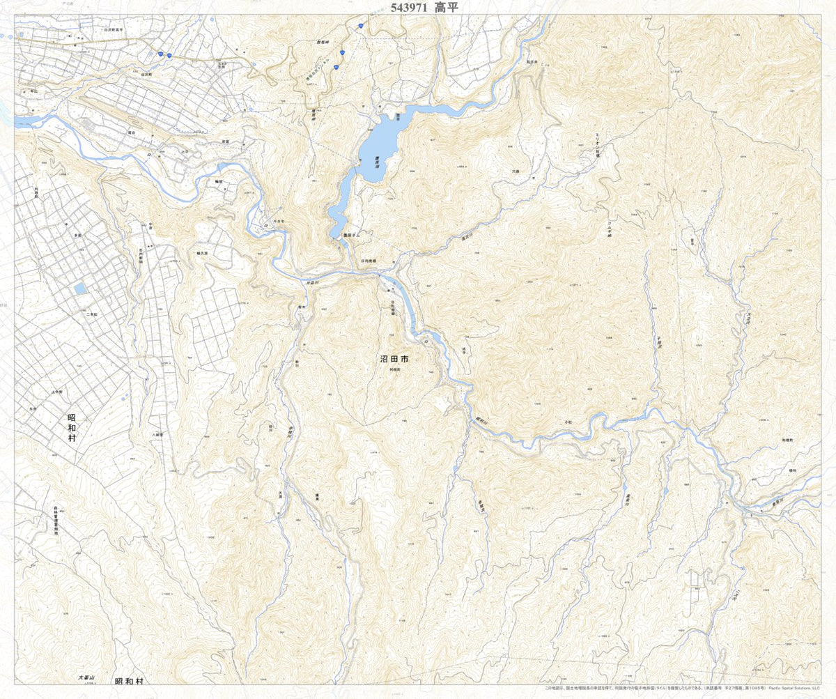 543971 高平 （たかひら Takahira）, 地形図 Map by Pacific Spatial Solutions, Inc ...