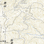 544031 加波山 （かばさん Kabasan）, 地形図