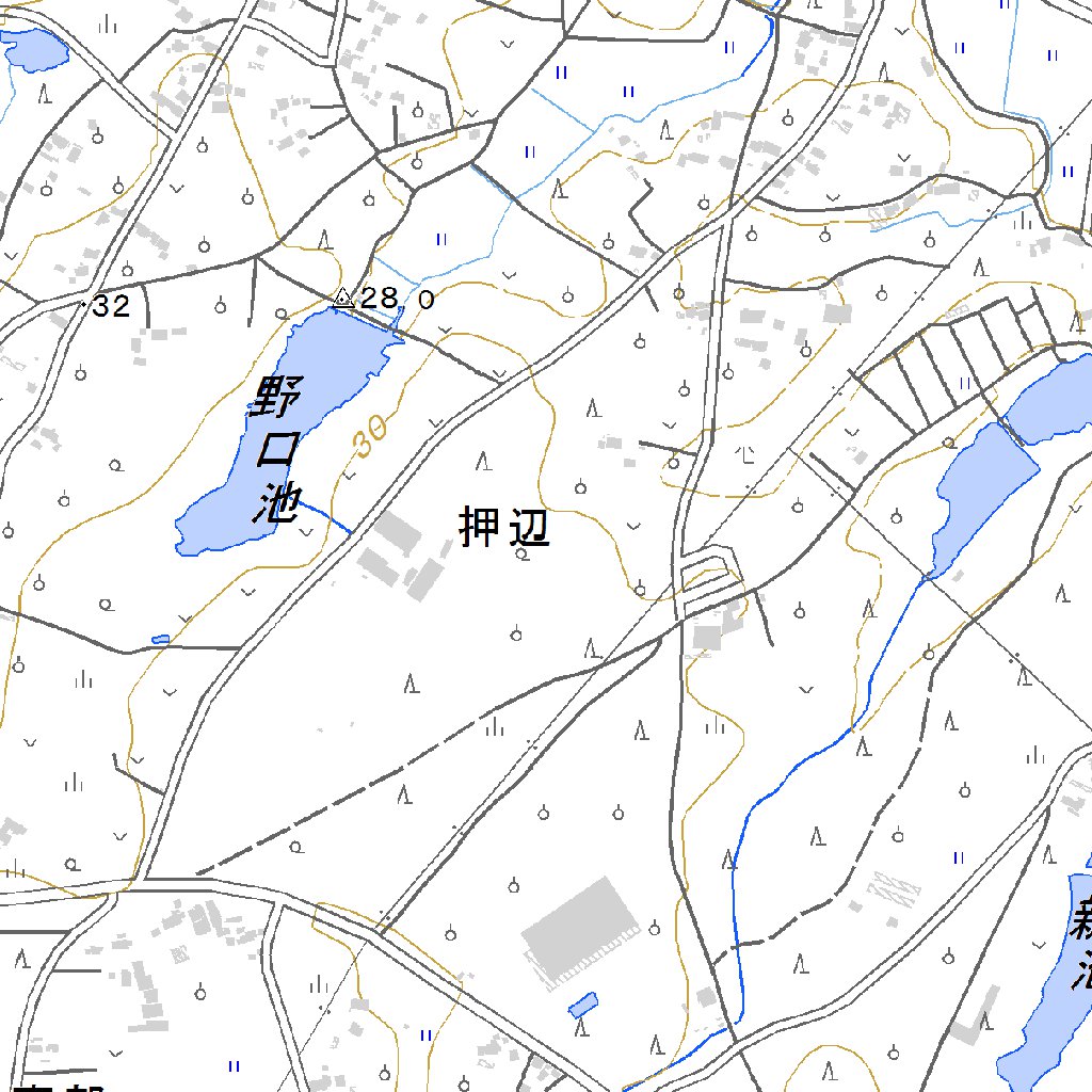 浜地平政　 544032 岩間 （いわま Iwama）, 地形図 Map by Pacific Spatial
