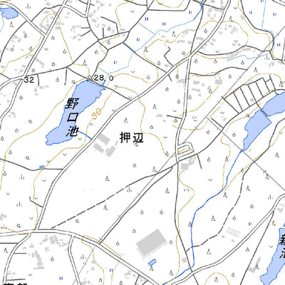 544032 岩間 （いわま Iwama）, 地形図