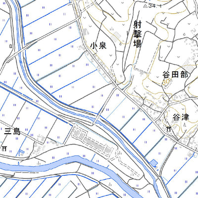 544033 小鶴 （こづる Kozuru）, 地形図