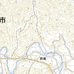 544072 上小瀬 （かみおせ Kamiose）, 地形図