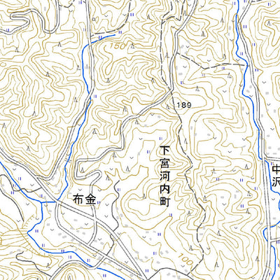 544073 山方 （やまがた Yamagata）, 地形図
