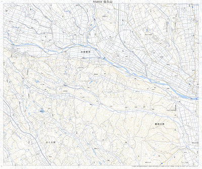 554010 佐久山 （さくやま Sakuyama）, 地形図