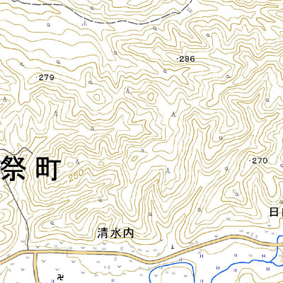554023 東舘 （ひがしだて Higashidate）, 地形図