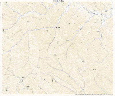 554032 八溝山 （やみぞさん Yamizosan）, 地形図