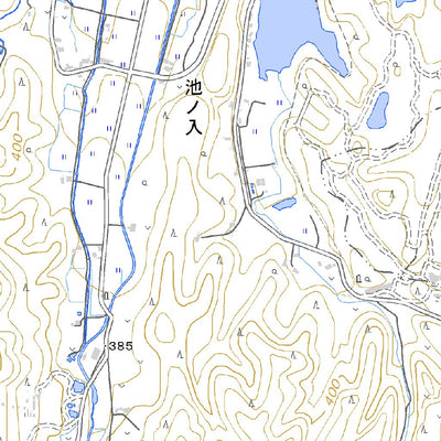 554042 磐城金山 （いわきかねやま Iwakikaneyama）, 地形図