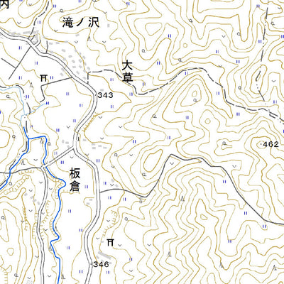 554043 棚倉 （たなぐら Tanagura）, 地形図