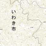 554045 上遠野 （かとおの Katono）, 地形図