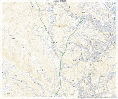 554046 常磐湯本 （じょうばんゆもと Jobanyumoto）, 地形図