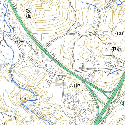 554046 常磐湯本 （じょうばんゆもと Jobanyumoto）, 地形図