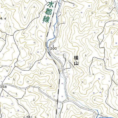 554053 磐城石川 （いわきいしかわ Iwakiishikawa）, 地形図