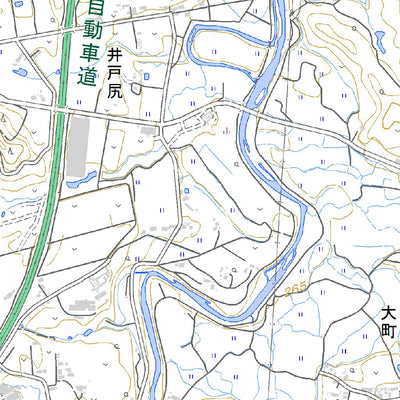 554062 矢吹 （やぶき Yabuki）, 地形図