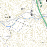 554065 上三坂 （かみみさか Kamimisaka）, 地形図