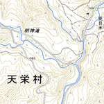 554070 羽鳥湖 （はとりこ Hatoriko）, 地形図