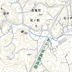 554074 田母神 （たもがみ Tamogami）, 地形図