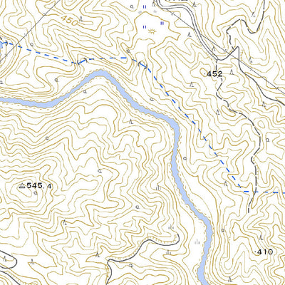 554076 坂シ内 （さかしうち Sakashiuchi）, 地形図