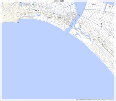593967 船越 （ふなこし Funakoshi）, 地形図