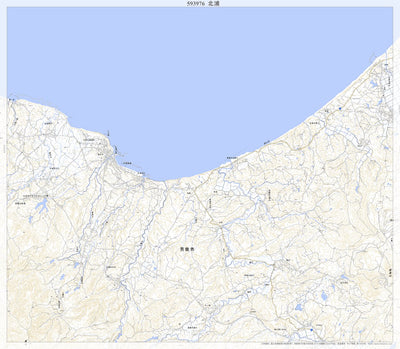 593976 北浦 （きたうら Kitaura）, 地形図