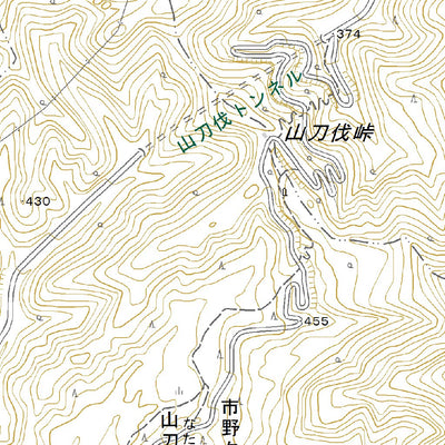 584004 羽前赤倉 （うぜんあかくら Uzenakakura）, 地形図