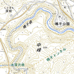 584005 鳴子 （なるこ Naruko）, 地形図