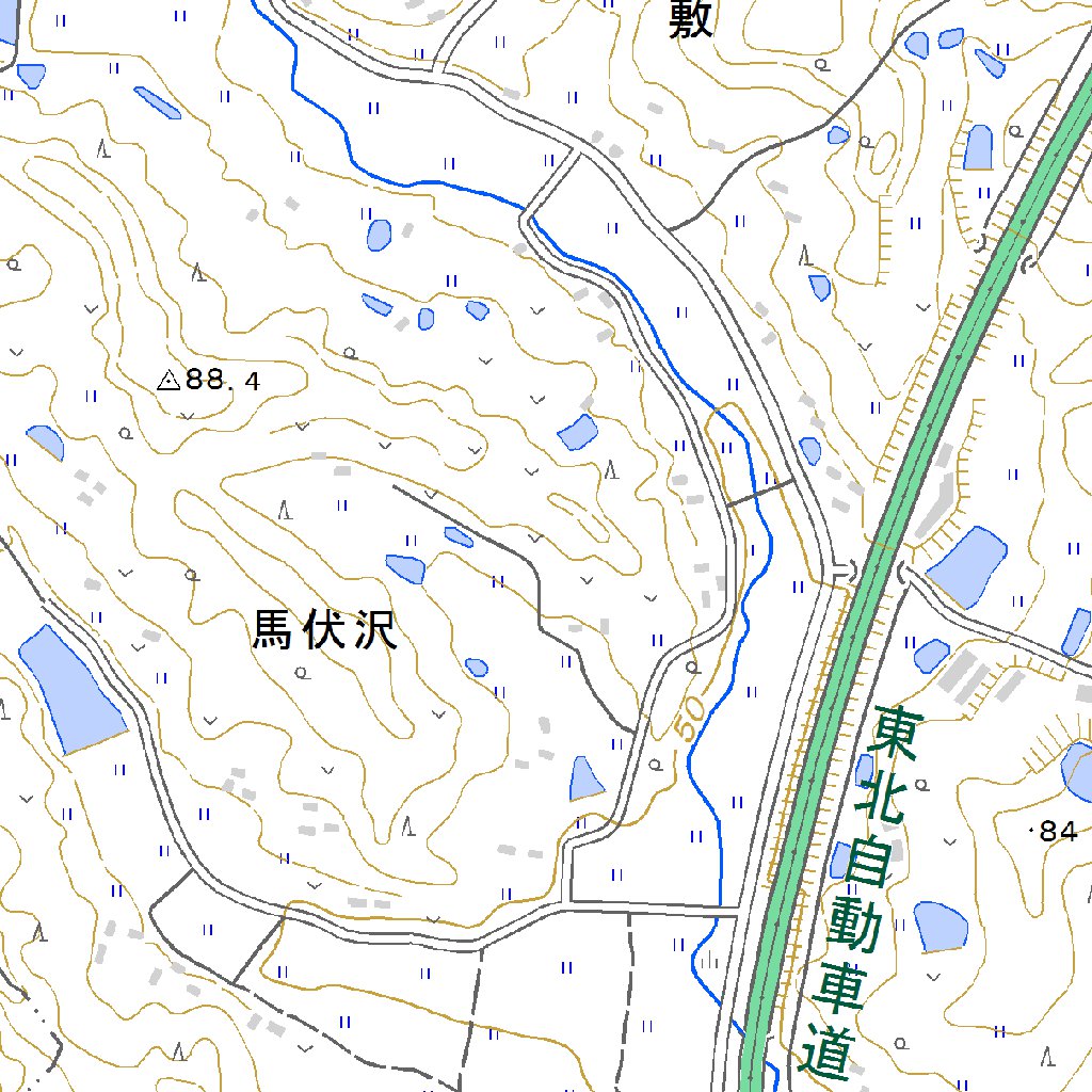 584007 真坂 （まさか Masaka）, 地形図 Map by Pacific Spatial Solutions, Inc ...