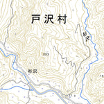 584011 羽根沢温泉 （はねざわおんせん Hanezawaonsen）, 地形図