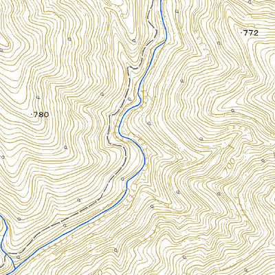 584023 神室山 （かむろさん Kamurosan）, 地形図