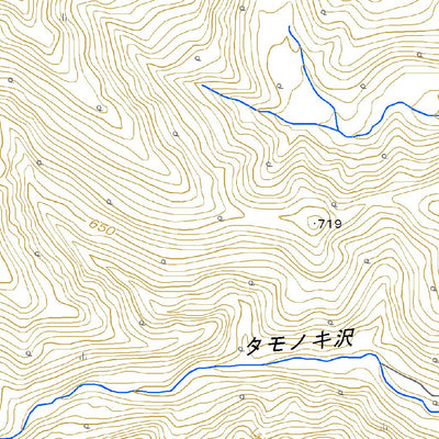 584046 真湯温泉 （しんゆおんせん Shinyuonsen）, 地形図